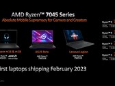 El AMD Ryzen 9 7845HX ha rendido bastante bien en PassMark (imagen vía AMD)