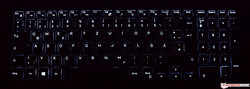 Teclado del Dell G5 15 5587 (iluminado)