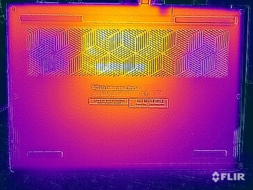 Prueba de tensión de temperaturas superficiales (abajo)