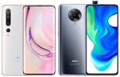 El Xiaomi Mi 10 Pro y el POCO F2 Pro tienen múltiples apariciones en el último rastreador de bichos MIUI 12. (Fuente de la imagen: Xiaomi - editado)