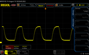 Parpadeo PWM al 10% de luminosidad