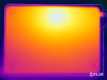 Prueba de tensión de temperaturas superficiales (abajo)