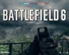 La beta abierta de Battlefield 6 comenzó el 7 de agosto (para los jugadores de acceso anticipado). En la imagen: el texto/logotipo de Battlefield 6 superpuesto sobre una captura de pantalla del juego. (Fuente de la imagen: Battlefield/Notebookcheck - Editado)