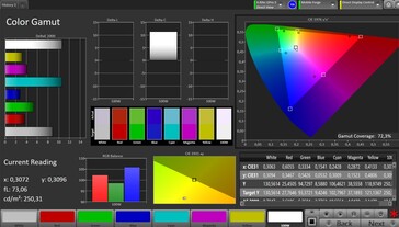 Espacio de color (contraste automático, color: cálido, espacio de color de destino: sRGB)