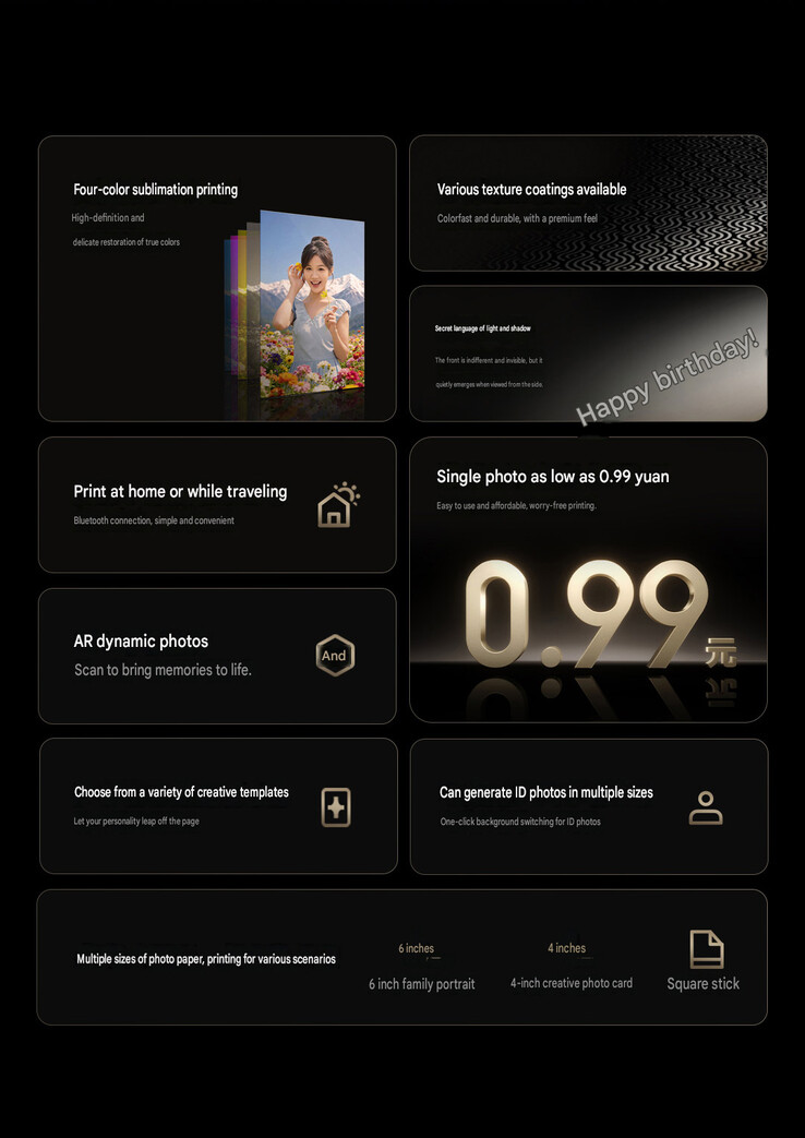 Características principales de la impresora fotográfica de sobremesa 2 (traducción automática)