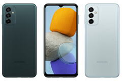 El Galaxy M23 se lanzará en dos colores con un chipset 5G. (Fuente de la imagen: Samsung)