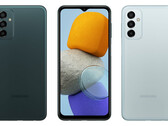 El Galaxy M23 se lanzará en dos colores con un chipset 5G. (Fuente de la imagen: Samsung)