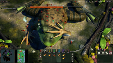 En la imagen: una captura de pantalla del juego «Empires of the Undergrowth».