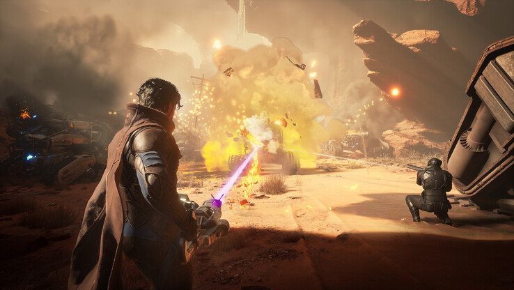 "El PvP en sí tiene un montón de problemas que necesitan ser abordados. Estamos dando pasos... con nuestros primeros cambios en los Ornitópteros Exploradores" - Joel Bylos (Fuente de la imagen : Steam)