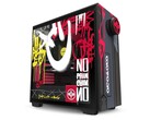 La edición limitada de la caja NZXT H710i para PC de juegos viene con un llamativo y colorido diseño de Cyberpunk 2077 (Imagen: NZXT)