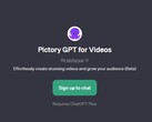 Pictory GPT for Videos disponible para ChatGPT Plus (Fuente: Propia)