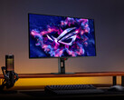 El ROG Strix OLED XG27ACDMS tiene un acabado plano como muchos de los recientes monitores OLED para juegos de Asus. (Fuente de la imagen: Asus)
