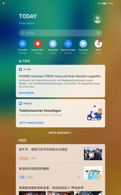 Huawei MatePad Pro: Modo tableta