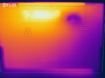 Desarrollo de calor en la parte inferior (prueba de estrés)