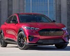 El Ford Mustang Mach-e de 2025. La empresa está subiendo los precios para adaptarse a los elevados aranceles (Fuente de la imagen: Ford)