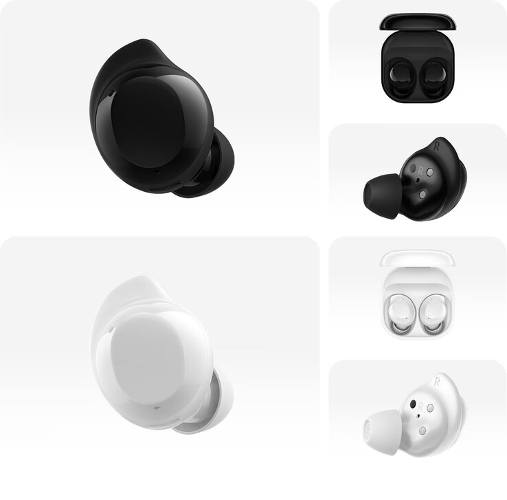 Elementos de diseño de los Galaxy Buds Core (Fuente de la imagen: Samsung)