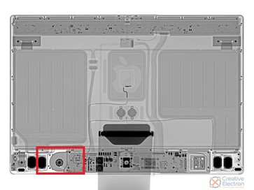 Apple iMac 24 con un solo ventilador. (Fuente de la imagen: Creative Electron)