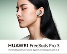 Los Freebuds Pro 3. (Fuente: Huawei)