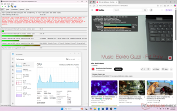 LatencyMon muestra ligeros problemas de DPC pero por lo demás no hay caídas de fotogramas al reproducir vídeo 4K60
