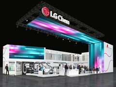 Stand de la expo de LG Chem. (Fuente de la imagen: LG)