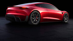 La aceleración por debajo del segundo del Roadster 2 viene con &quot;alas&quot; (imagen: Tesla)