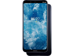 La revisión del teléfono inteligente Nokia 8.1. Dispositivo de prueba cortesía de notebooksbilliger.de.