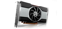 La RX 6600 XT. (Fuente: AMD)