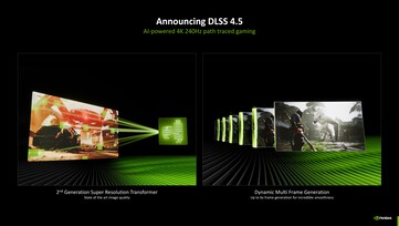 Nvidia DLSS 4.5 con el modelo Transformer de 2ª generación. (Fuente de la imagen: Nvidia)