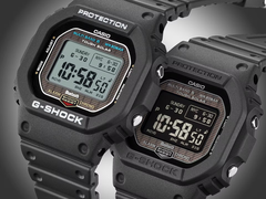 En la imagen, los Casio G-Shock GW-BX5600-1JF (izquierda) y GW-BX5600-1A1JF (derecha). (Fuente de la imagen: Casio)