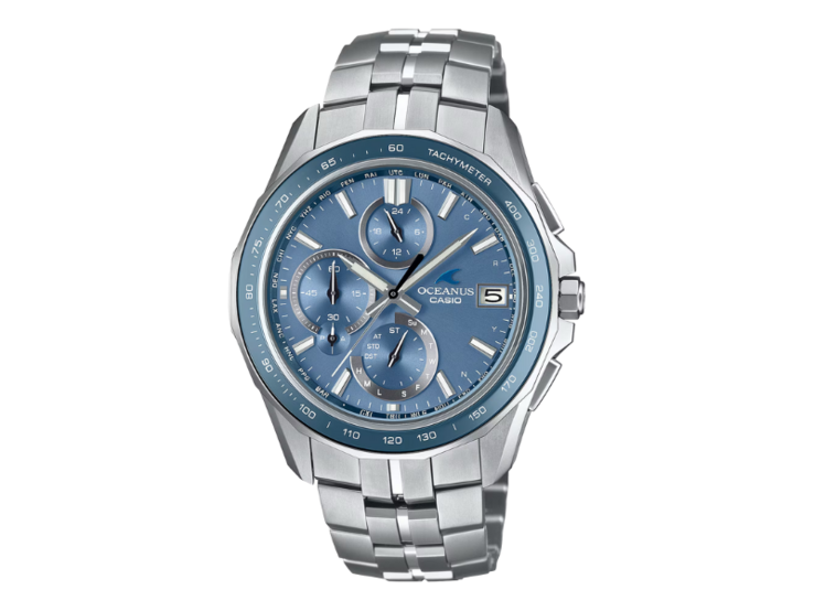 El reloj Casio Oceanus OCWS7000E-2A Manta. (Fuente de la imagen: Casio)