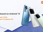 Xiaomi ya está desplegando actualizaciones estables de Android 14 para tres smartphones. (Fuente de la imagen: Xiaomi)
