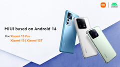 Xiaomi ya está desplegando actualizaciones estables de Android 14 para tres smartphones. (Fuente de la imagen: Xiaomi)