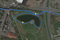 Prueba de GPS: Ulefone Armor 3T - Lago