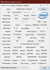 GPU-Z GPU Intel