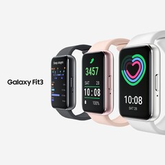 La Galaxy Fit 3 es la última pulsera de fitness de Samsung, y una alternativa más barata al smartwatch Galaxy Watch. (Fuente de la imagen: Samsung)