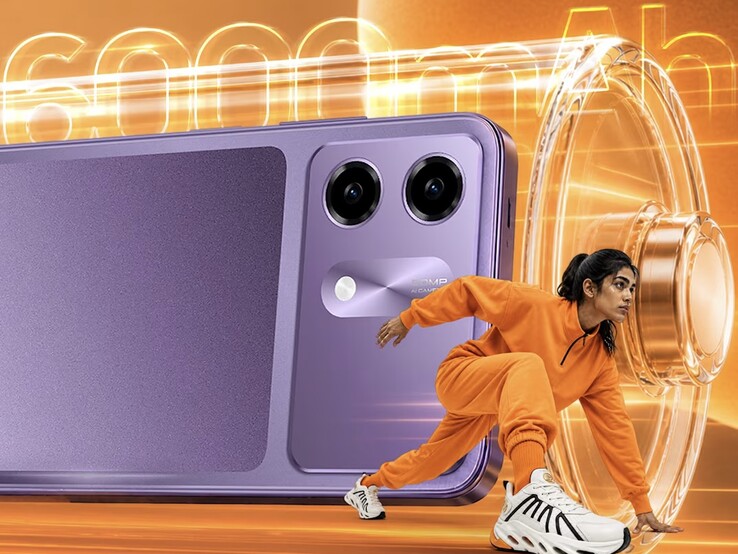 El HMD Vibe 2 5G cuenta con una batería de 6.000 mAh 