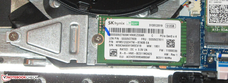 Un dispositivo de almacenamiento SSD NVMe