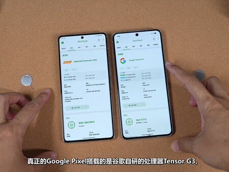 El «Pixel 8 Pro» de Corea del Norte utiliza un chipset de Mediatek.