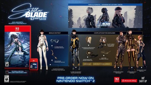 Se muestra el anuncio de «Stellar Blade Complete Edition»