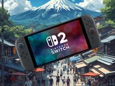 Switch 2 se muestra con telón de fondo japonés
