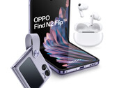 Oppo vende el Find N2 Flip en colores Negro Astral y Púrpura Claro de Luna. (Fuente de la imagen: Oppo)