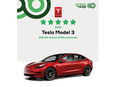 El Model 3 obtuvo una eficiencia de 21,1 kWh/100km en la prueba de carretera (imagen: Green NCAP)