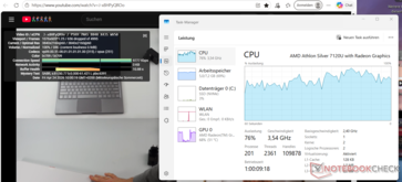 Youtube 4K con alta carga de CPU y caídas de fotogramas