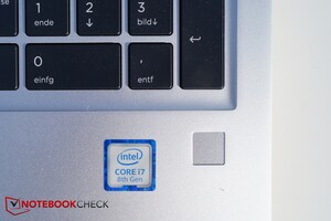Un vistazo al escáner de huellas dactilares del ProBook 450 G6