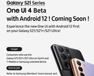 La beta de One UI 4.0 se puede esperar ya en octubre. (Fuente: Samsung)