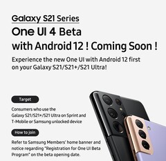 La beta de One UI 4.0 se puede esperar ya en octubre. (Fuente: Samsung)