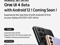 La beta de One UI 4.0 se puede esperar ya en octubre. (Fuente: Samsung)