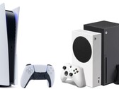 PS5 vs. Xbox Serie X. (Fuente de la imagen: PlayStation/Microsoft)