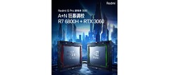 Redmi presenta un nuevo portátil Ryzen/RTX. (Fuente: Redmi)