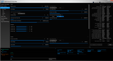 Intel XTU Advanced